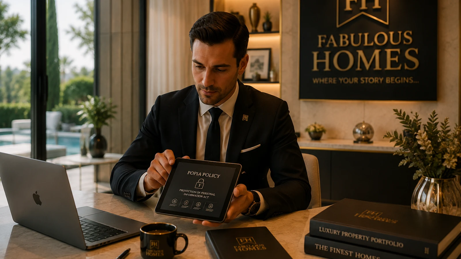 Digital property documentation and personal information handled by Fabulous Homes