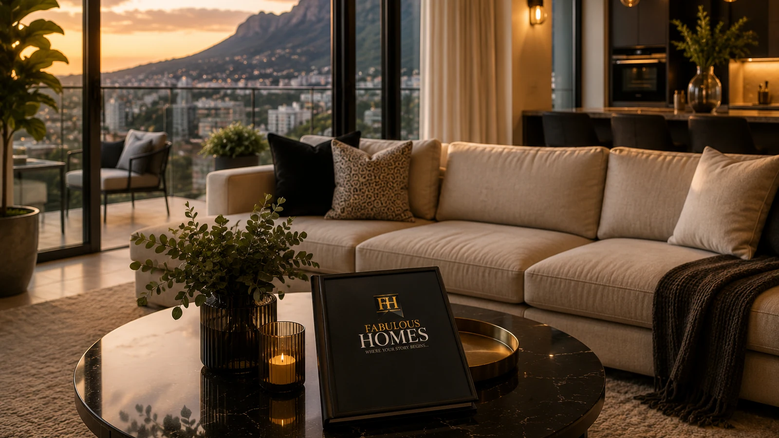 Fabulous Homes branded residential property marketing material
